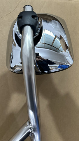 GA-IN-077A-L Hood Mirror Chrome Left Driver Side International DURASTAR 4300