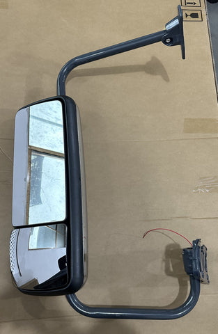 GA-FR-040D-L* DOOR MIRROR CHROME WITH BRACKET LH For FREIGHTLINER CENTURY COLUMBIA 2004 2005 2006 2007 2008 2009 2010 2011 2012 2013 2014