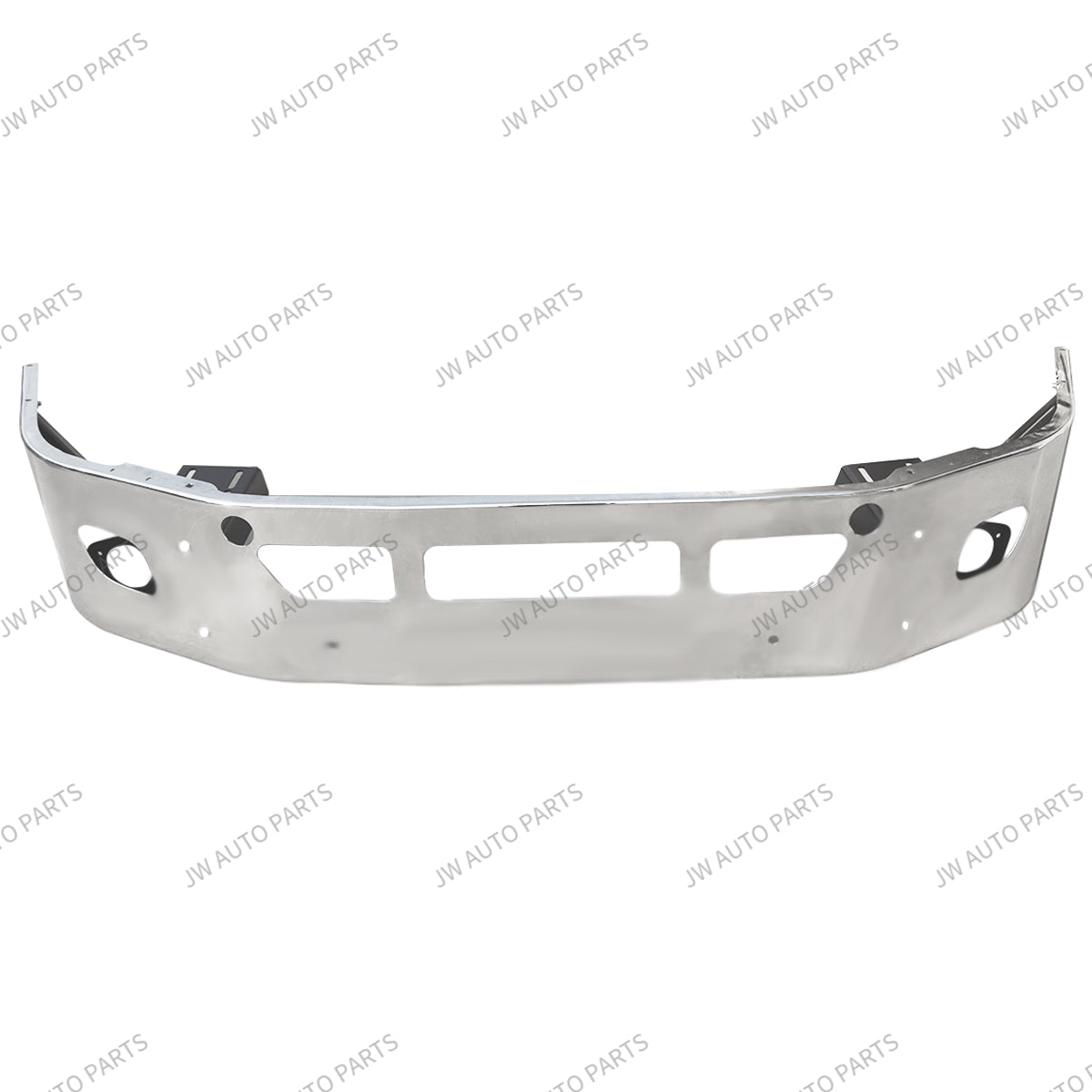 GA-FR-109 FREIGHTLINER CASCADIA 2008 2009 2010 2011 2012 2013 2014 2015 2016 2017 2018 STEEL BUMPER CHROME WITH BRACKET