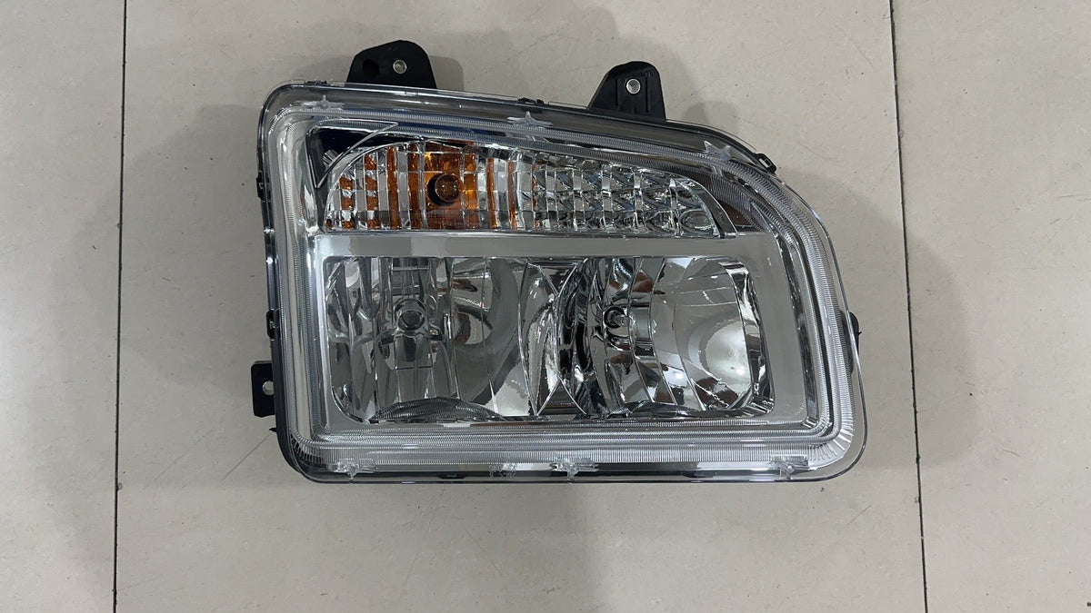 GA-KW-042AR HEAD LAMP CHROME RH fits 2014 2015 2016 2017 2018 2019 2020 2021 2022 2023 KENWORTH T880