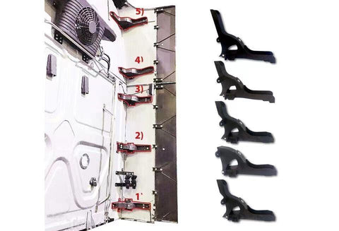 GA-FR-075-2 L*FREIGHTLINER CASCADIA 2007 2008 2009 2010 2011 2012 2013 2014 2015 2016 2017 2018 FAIRING HINGE